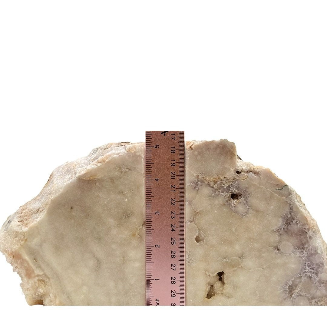 Pink Amethyst, Crystal Bookends, Geode Book Ends, Home Style, Natural Decor (AA)