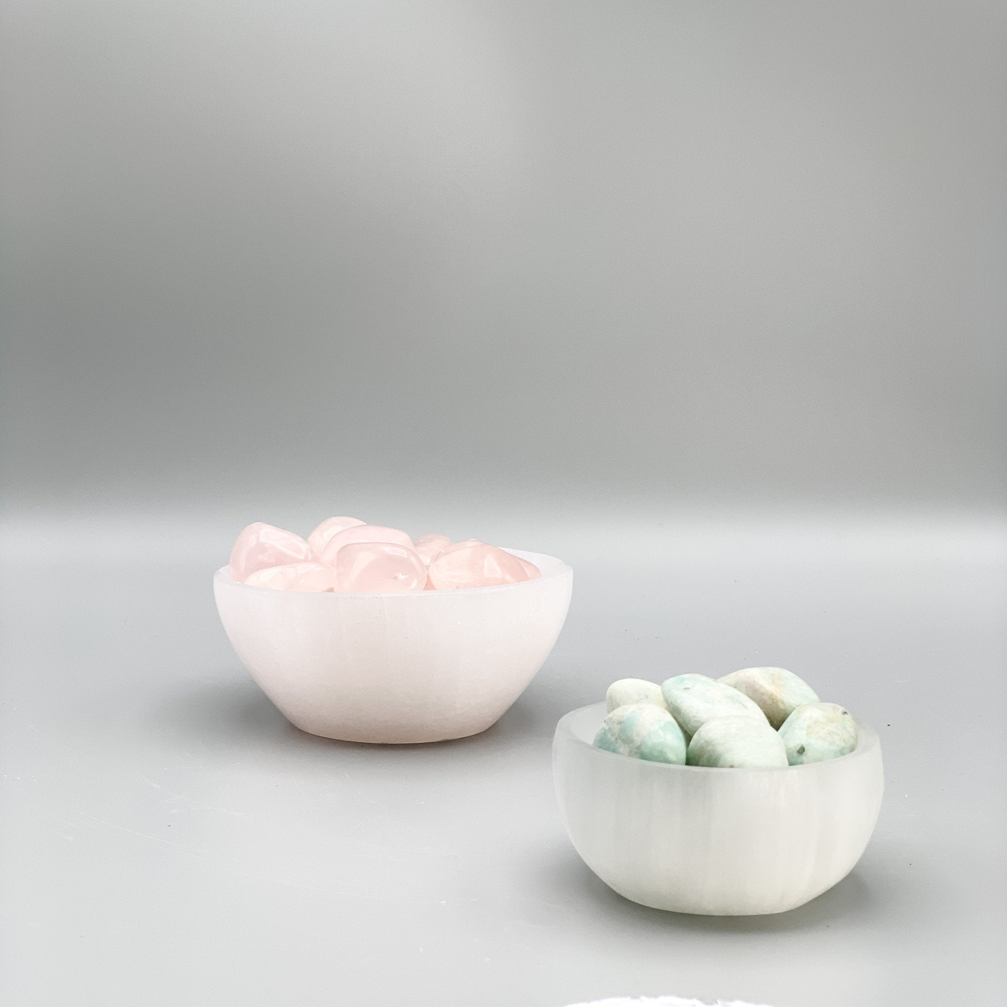 Moroccan Selenite Bowl 4" - INTERIORS IN BALANCE