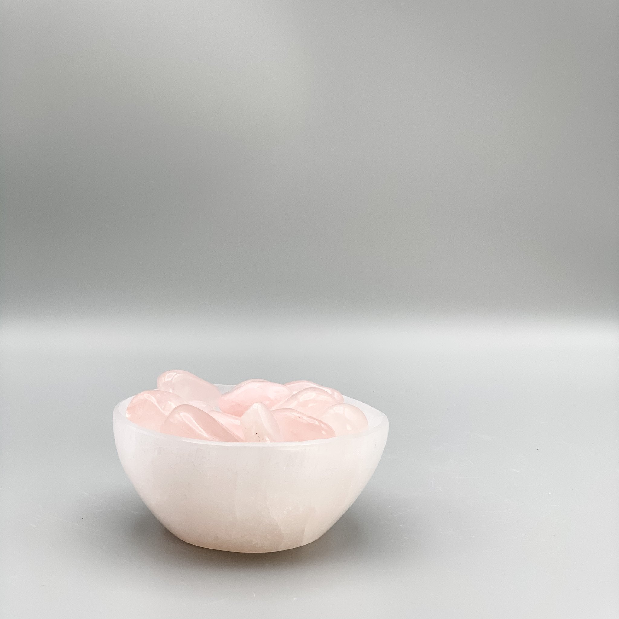 Moroccan Selenite Bowl 4" - INTERIORS IN BALANCE