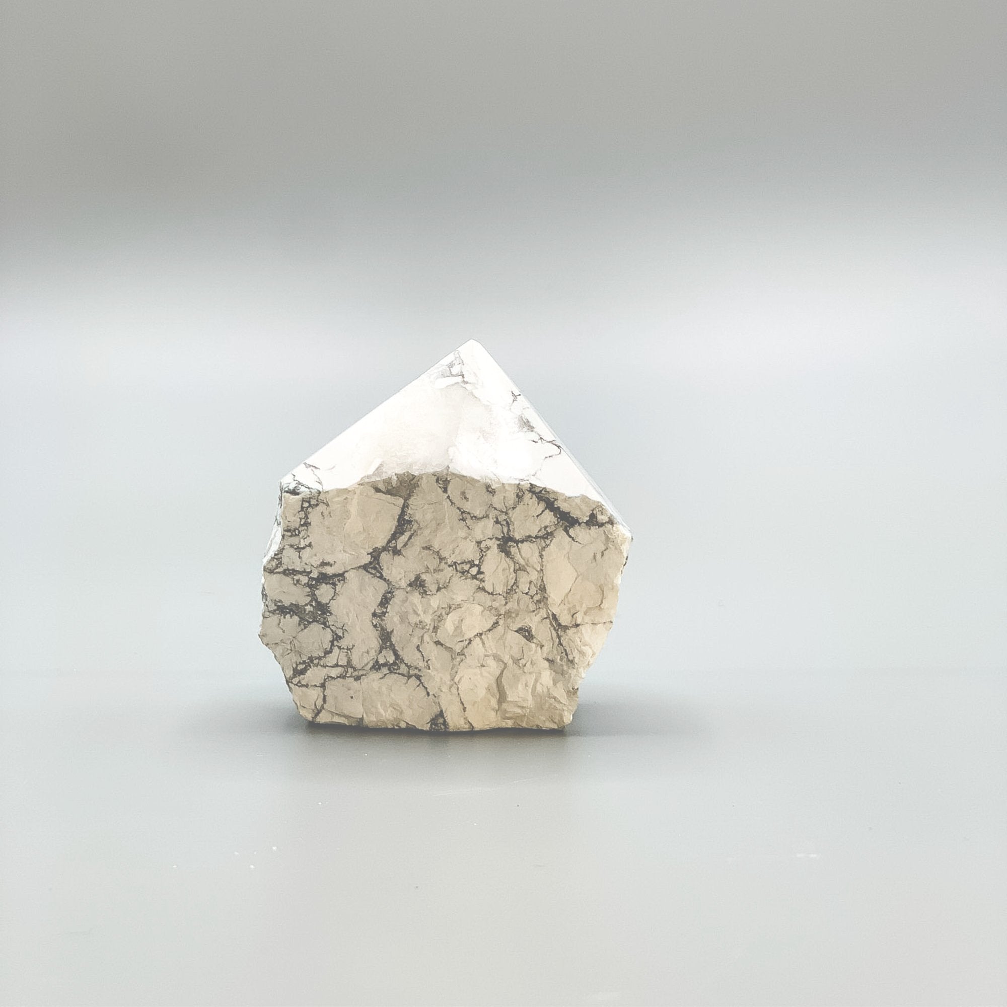 White Howlite Energy Generator Point