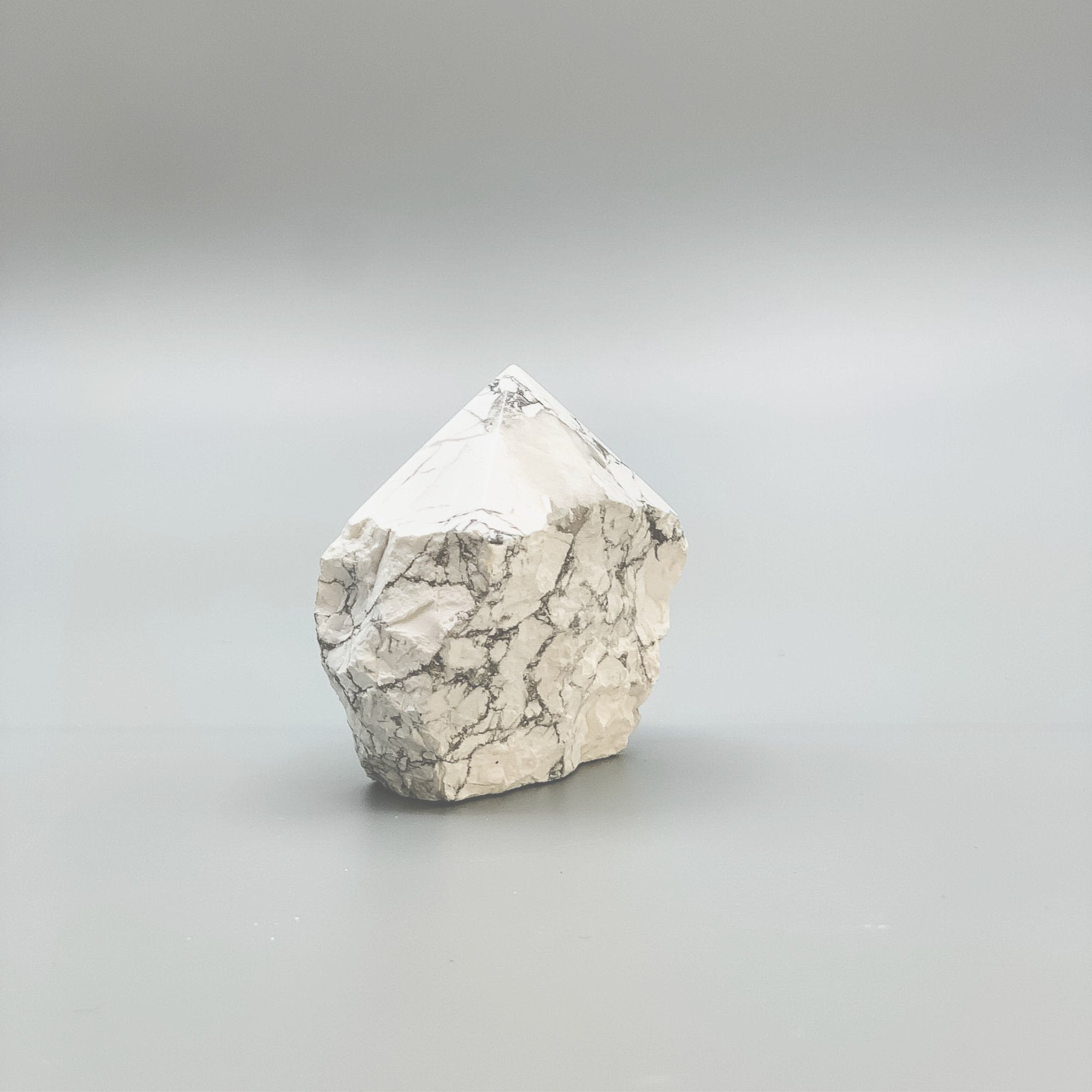 White Howlite Energy Generator Point