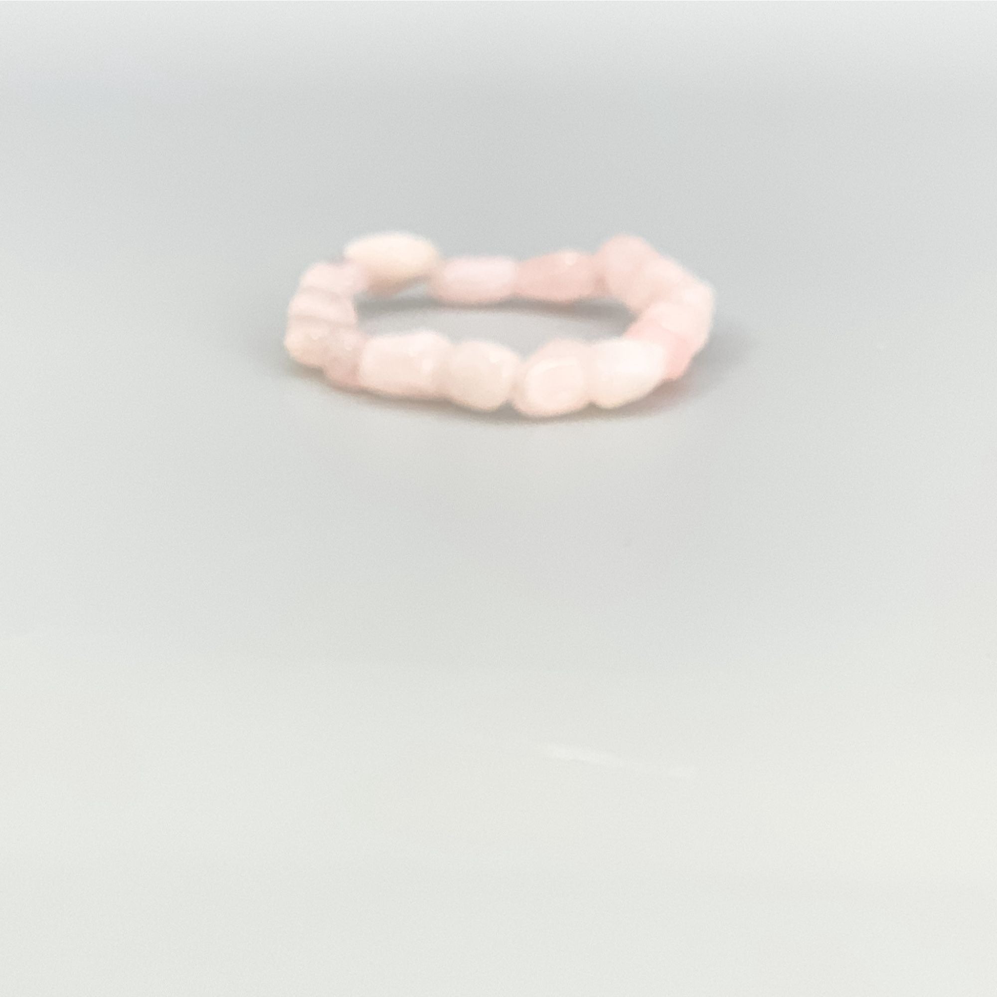 Rose Quartz Chakra Boho Stretch Bracelet