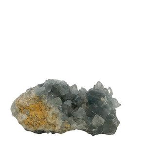 Light Blue Celestite Crystal Cluster, Raw, Rough Freeform from Madagascar (2 lbs.15 oz.)