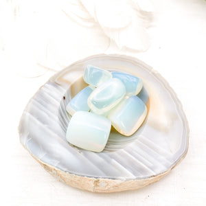Opalite Tumbled Crystal, Polished Stone - Interiors in Balance