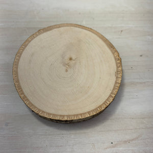 Wooden Tree Round, Disk Coaster - Interiors in Balance