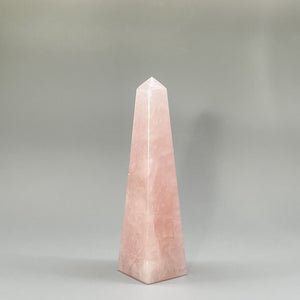 Rose Quartz Obelisk, 6” High