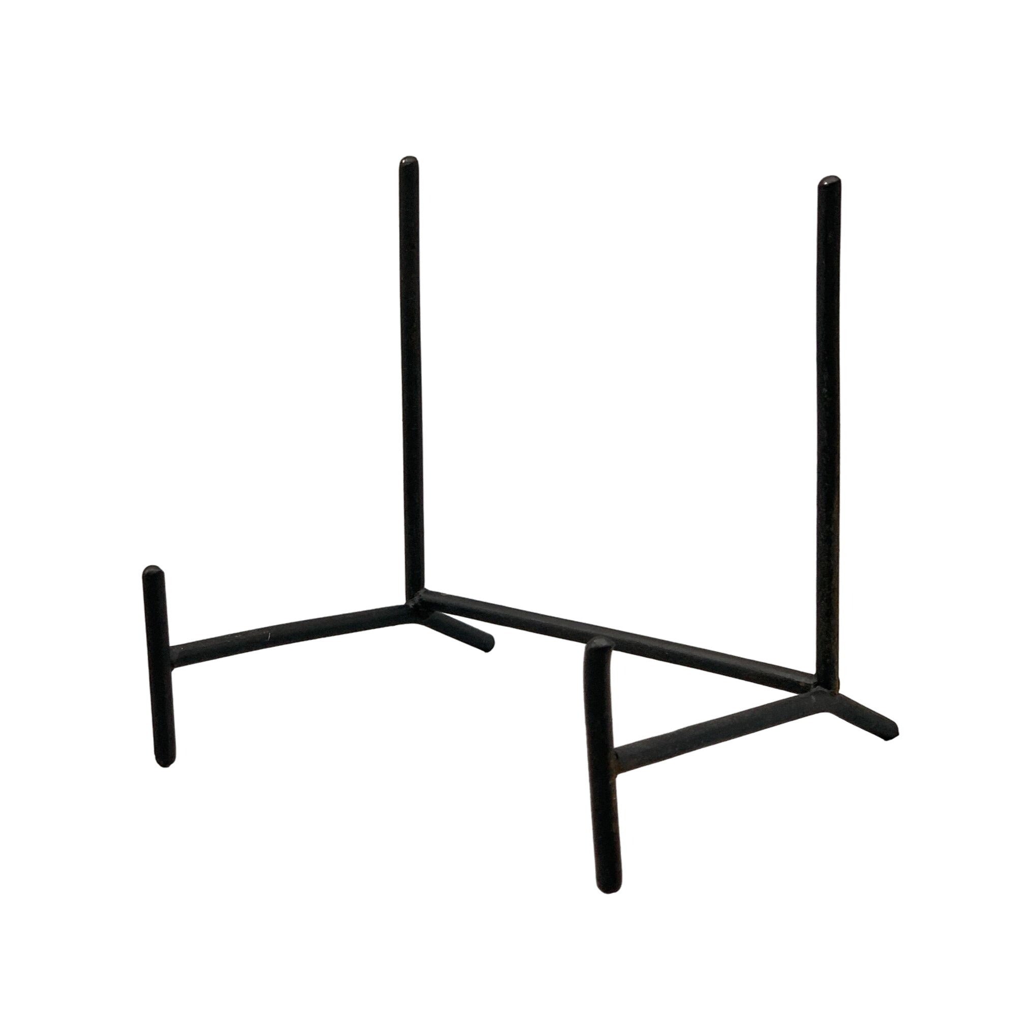 Metal Black Geode Stand, Fossil, Easel Stand, Mineral Display, Agate Stand,  Sign Stand