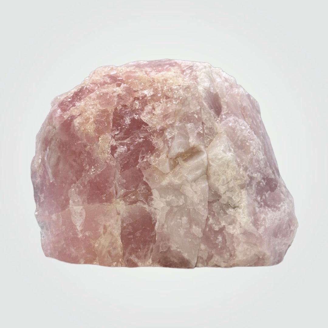 Rose Quartz Bookends, Natural Characteristics, Pink Crystal Bookends, Gift of Love (AP)