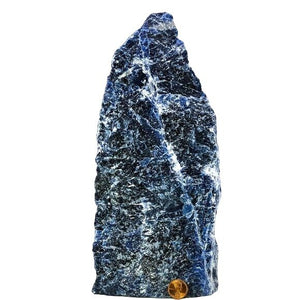 Solid Sodalite Point, Rough Natural Stone, 10 lbs.