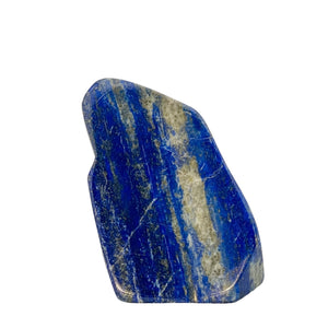 Lapis Lazuli, Large Freeform, Polished Crystal, Home Accents, Blue Chakra Stone, 12 oz. / 358g
