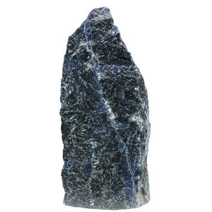 Solid Sodalite Point, Rough Natural Stone, 10 lbs.