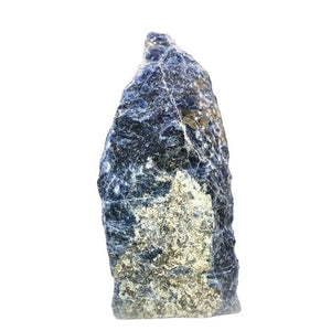Solid Sodalite Point, Rough Natural Stone, 10 lbs.