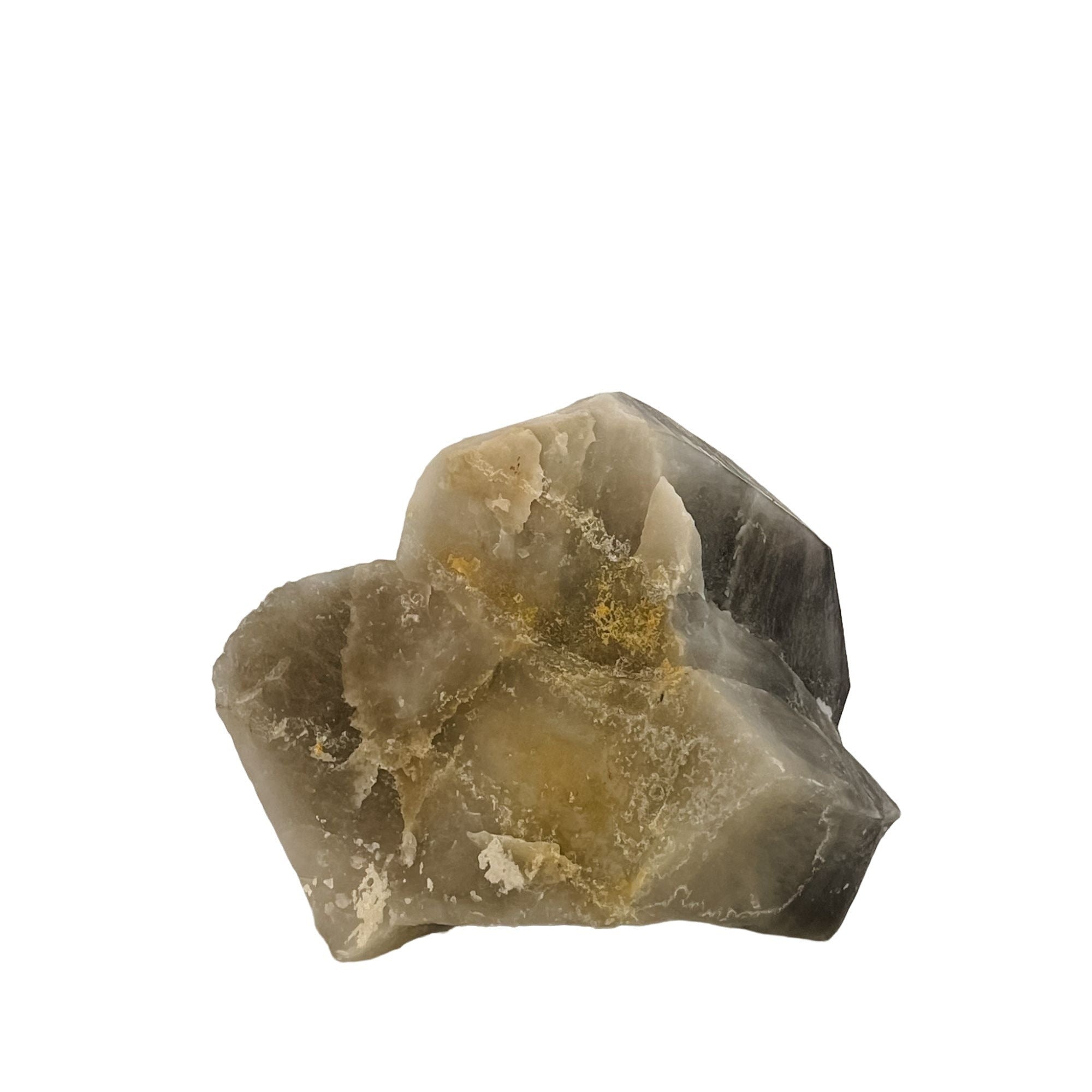 Large Points Smoky Quartz Crystal Cluster