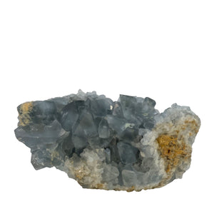 Light Blue Celestite Crystal Cluster, Raw, Rough Freeform from Madagascar (2 lbs.15 oz.)