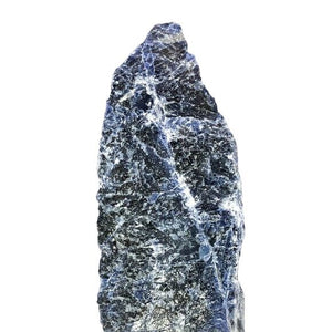 Solid Sodalite Point, Rough Natural Stone, 10 lbs.