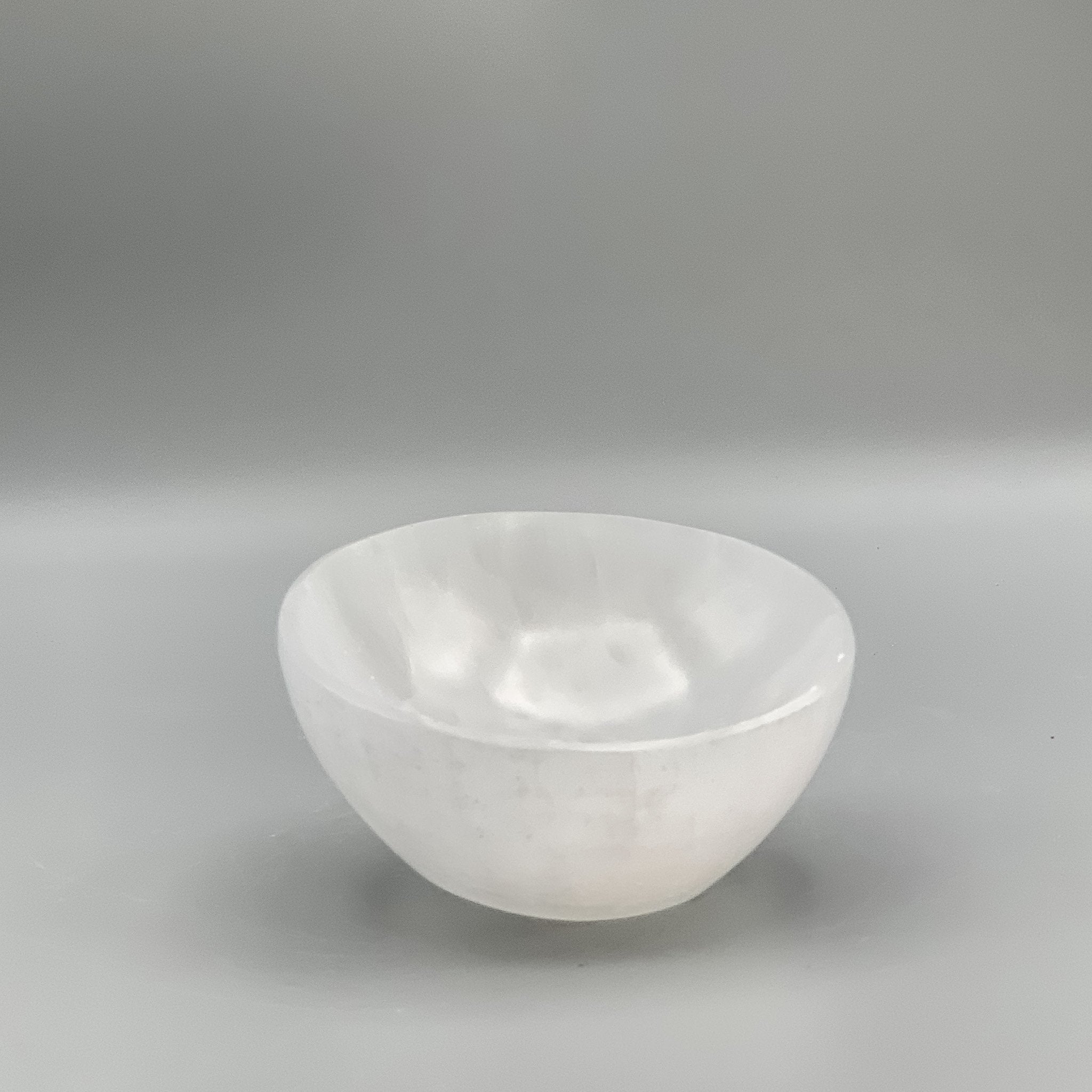 Moroccan Selenite Bowl 4" - INTERIORS IN BALANCE