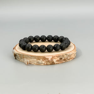 Volcanic Lava Rock Bracelet