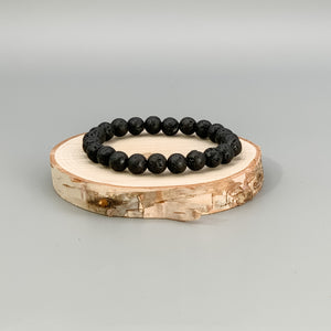 Volcanic Lava Rock Bracelet