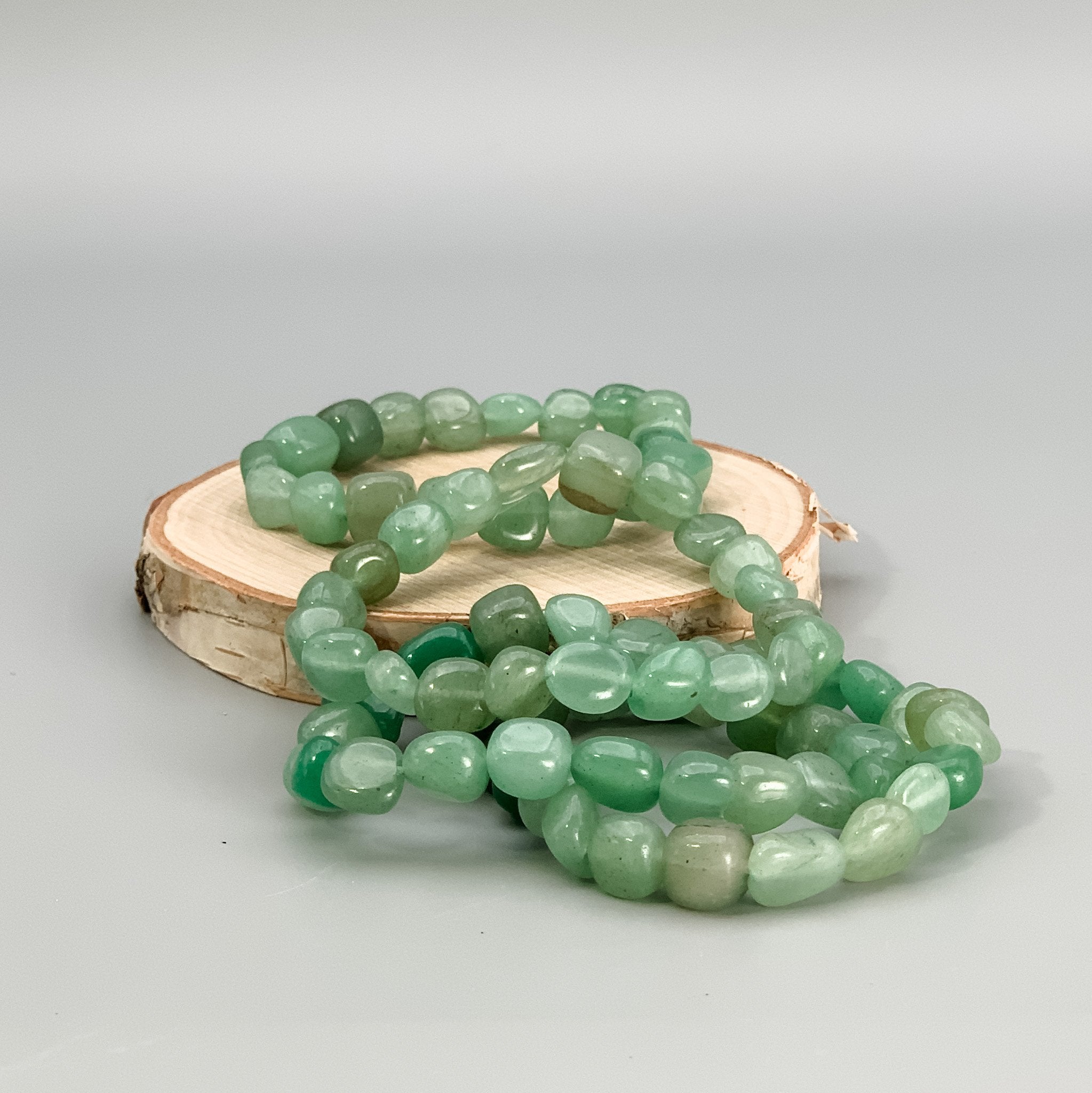 Green Aventurine Chakra Bracelet - INTERIORS IN BALANCE