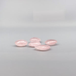 Rose Quartz Polished Heart 1"