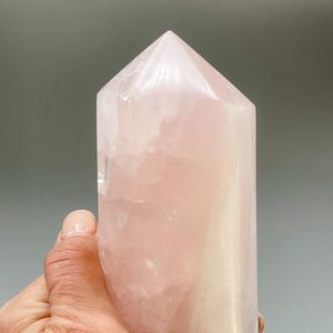 Rose Quartz Tower Point - 5"