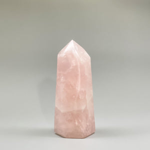 Rose Quartz Tower Point - 5"