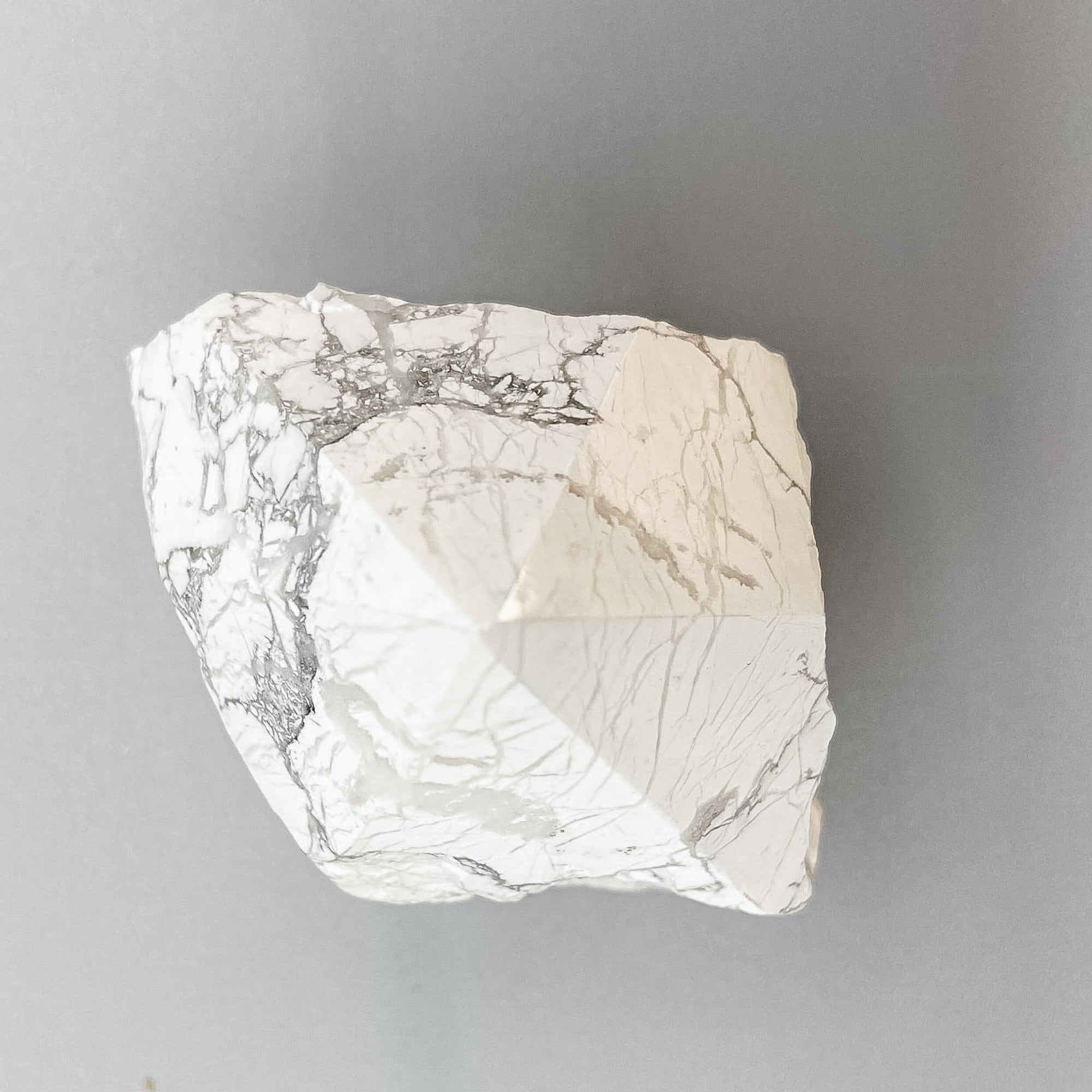 White Howlite Energy Generator Point