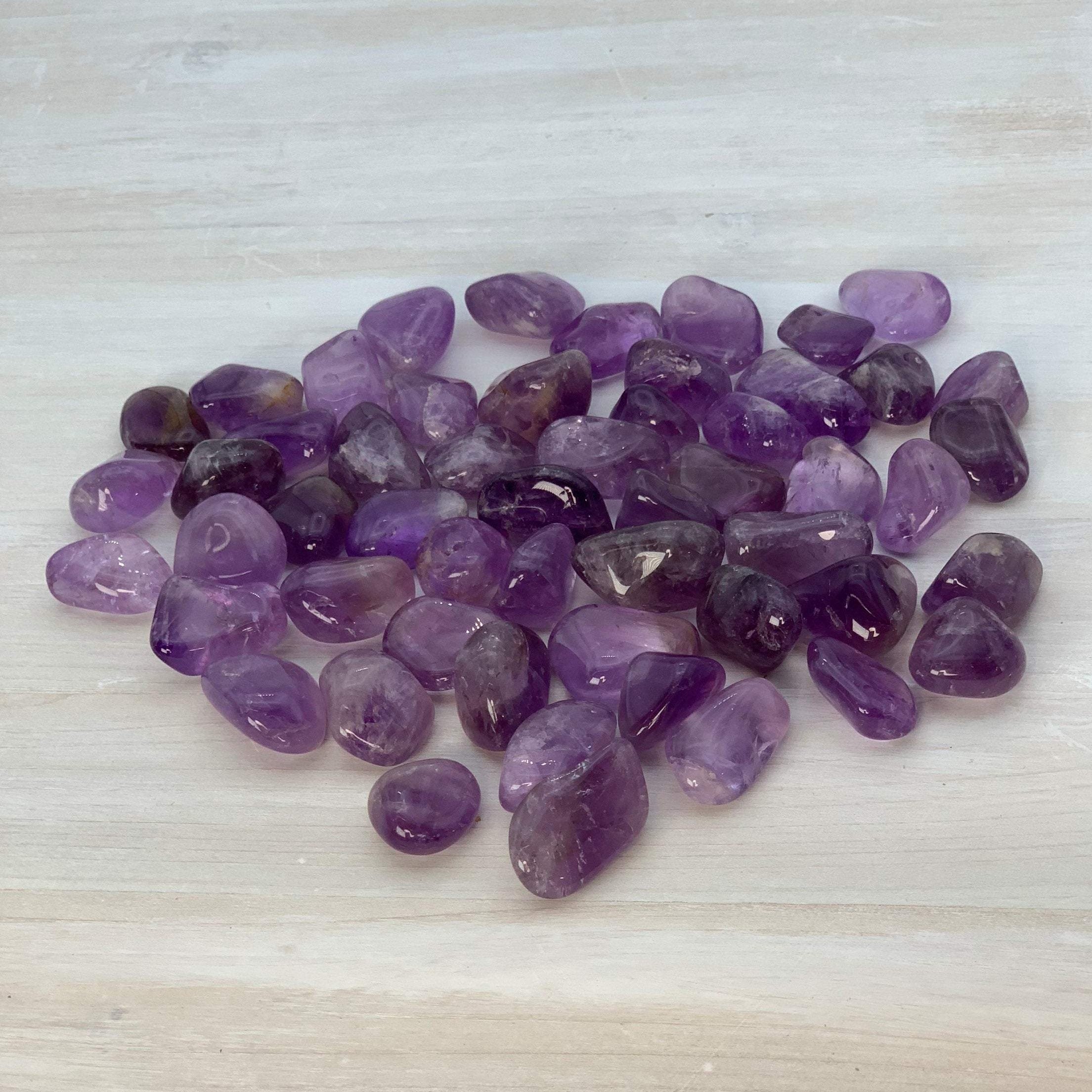Amethyst, Crystal Nugget, Chakra Stone, AA Quality - Interiors in Balance