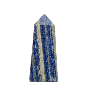 Lapis Lazuli, Large Point, Obelisk, Over 1 Pound, Polished Crystal, Mineral Collection, Blue Chakra Stone