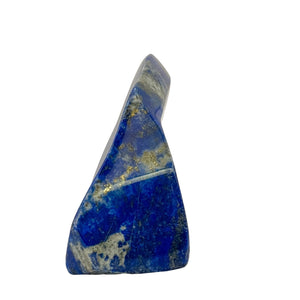 Lapis Lazuli, Large Freeform, Polished Crystal, Home Accents, Blue Chakra Stone, 12 oz. / 358g