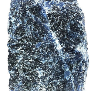 Solid Sodalite Point, Rough Natural Stone, 10 lbs.