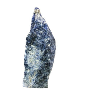 Solid Sodalite Point, Rough Natural Stone, 10 lbs.