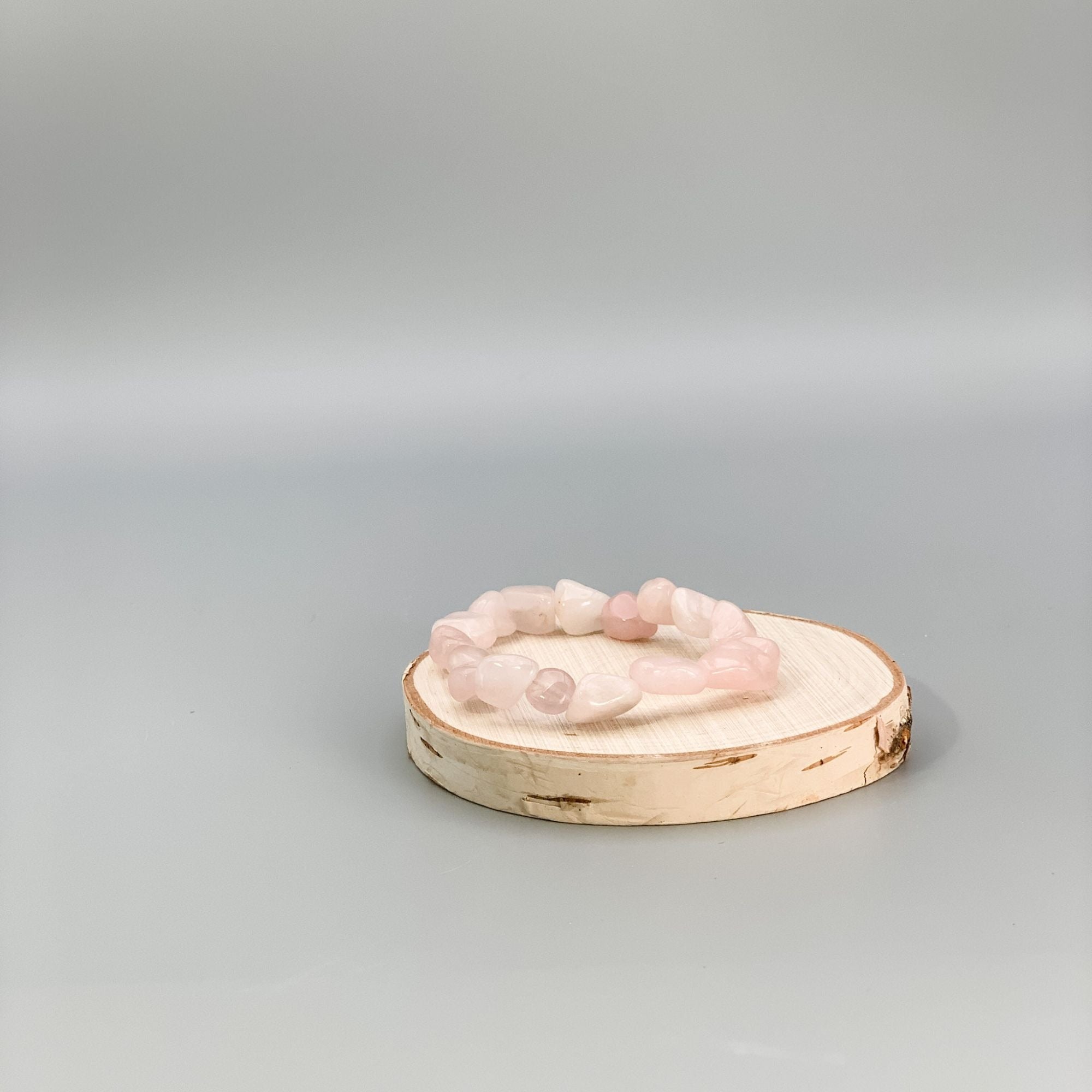 Rose Quartz Chakra Boho Stretch Bracelet