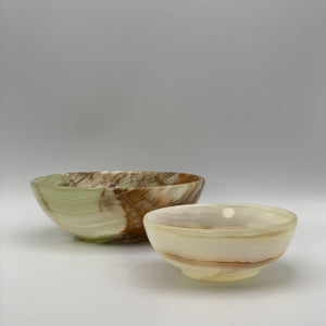 Green Onyx Bowl 4"