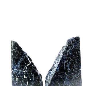 Solid Sodalite Bookends, Over 6 lbs. (A)