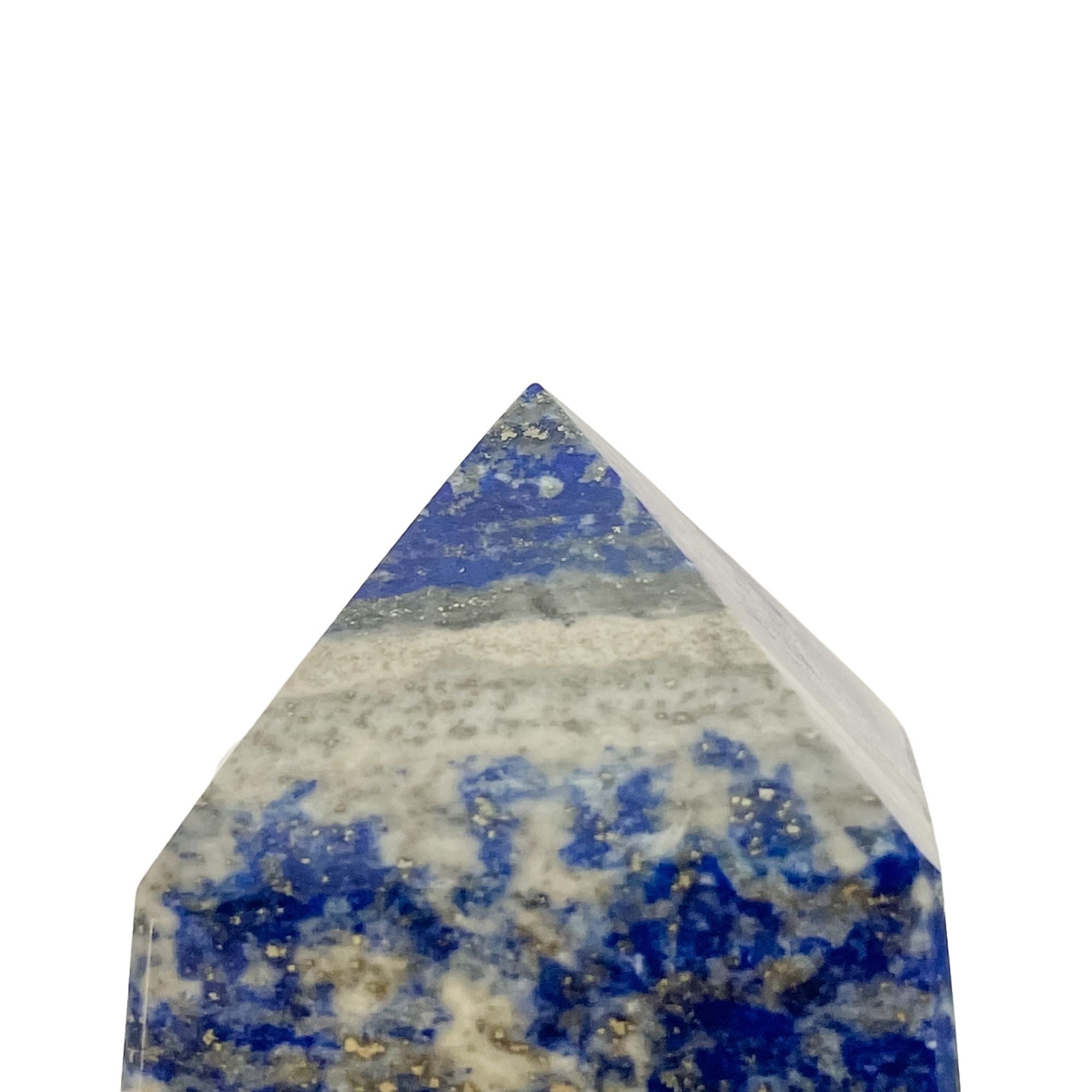 Lapis Lazuli, Large Point, Obelisk, Over 1 Pound, Polished Crystal, Mineral Collection, Blue Chakra Stone