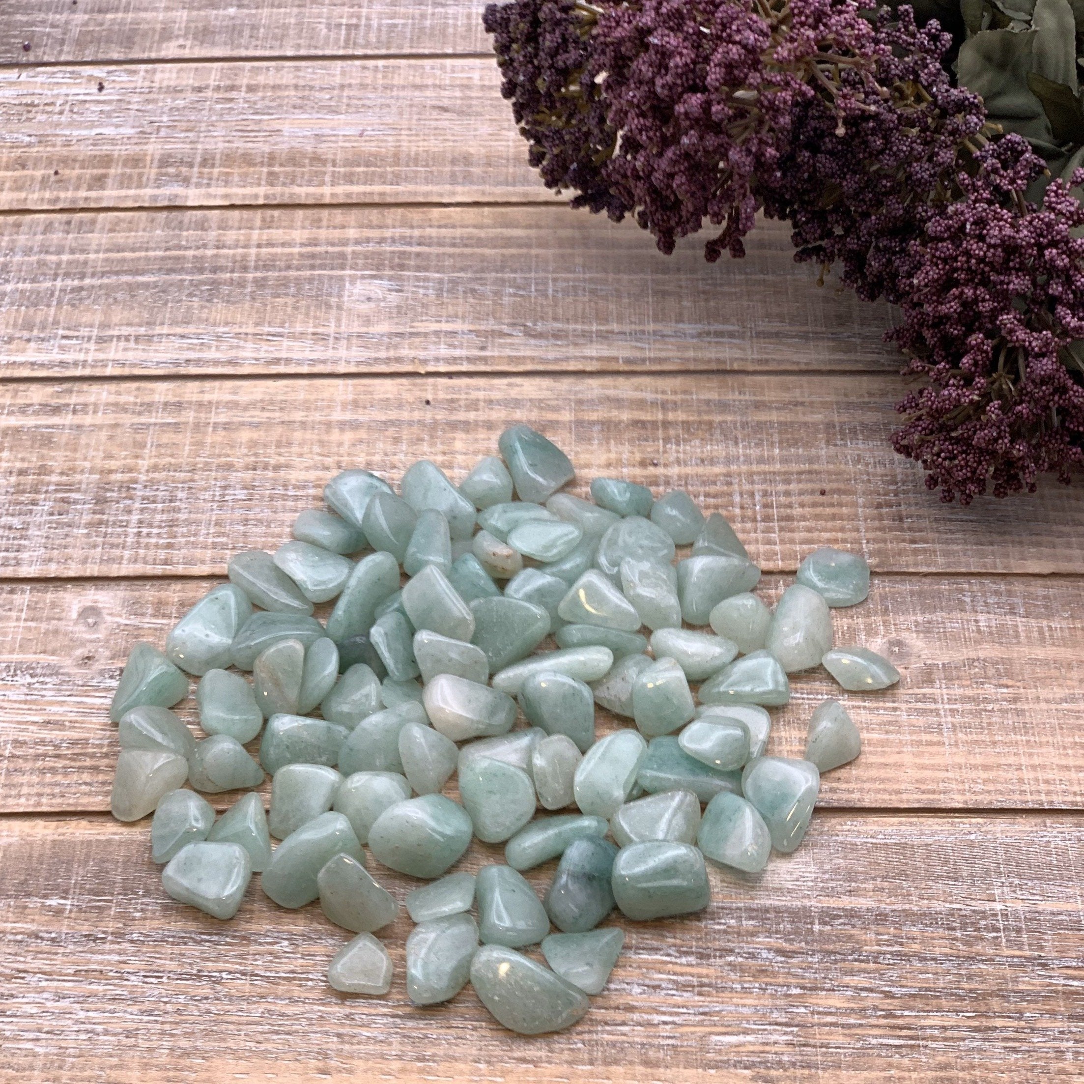 Green Averntine Tumbled Stone - Interiors in Balance