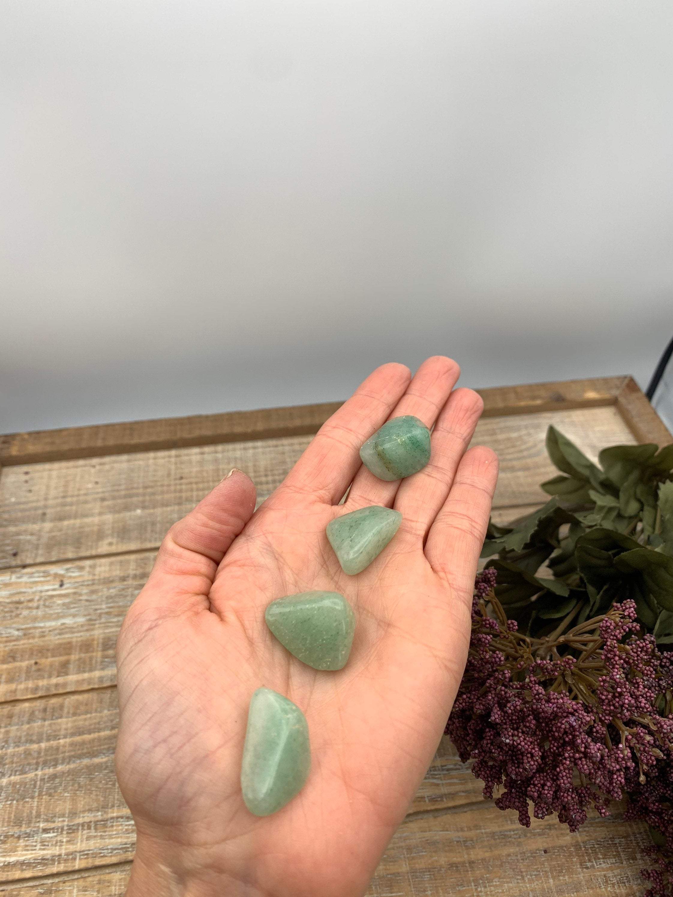 Green Averntine Tumbled Stone - Interiors in Balance