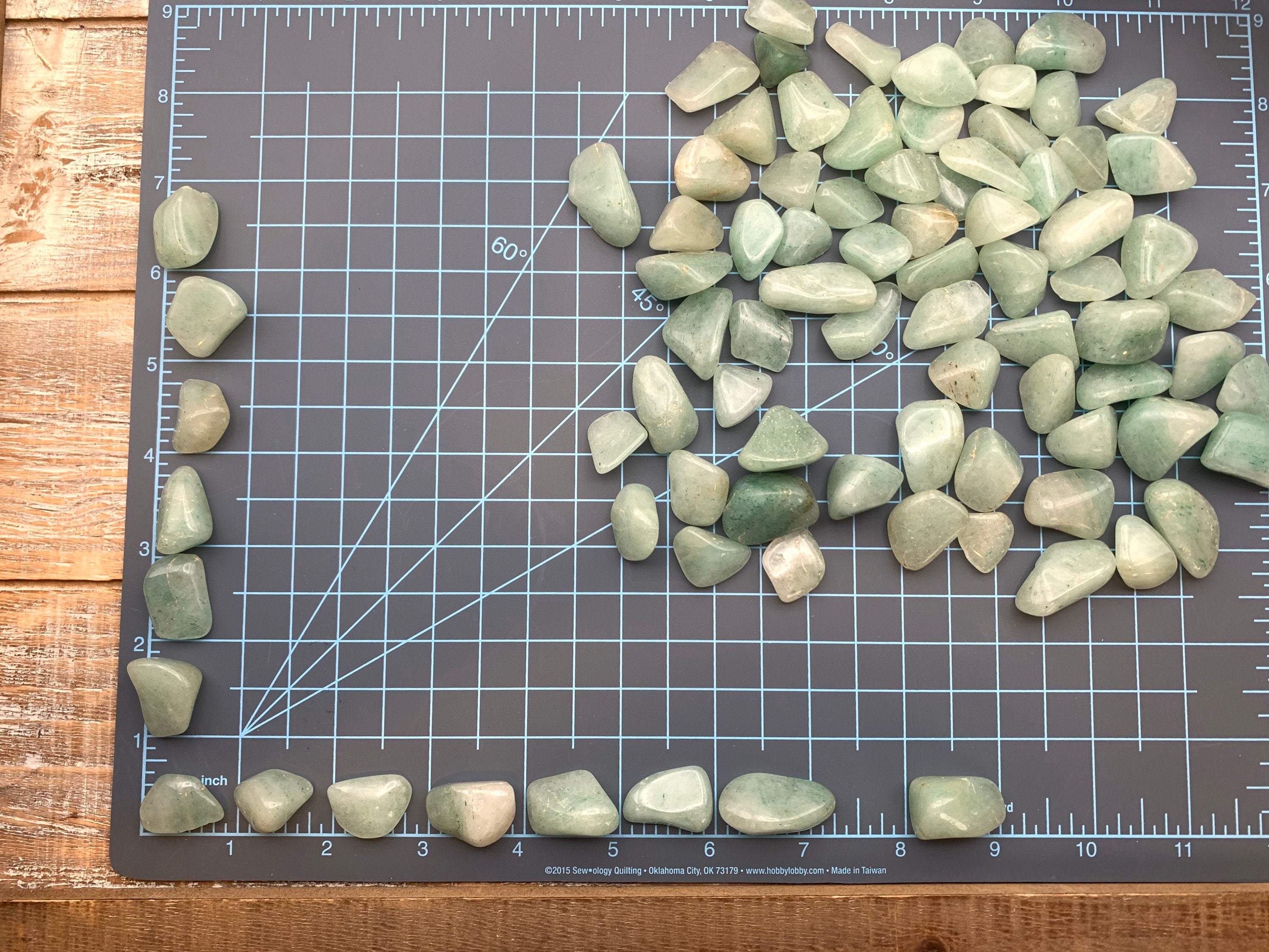 Green Averntine Tumbled Stone - Interiors in Balance