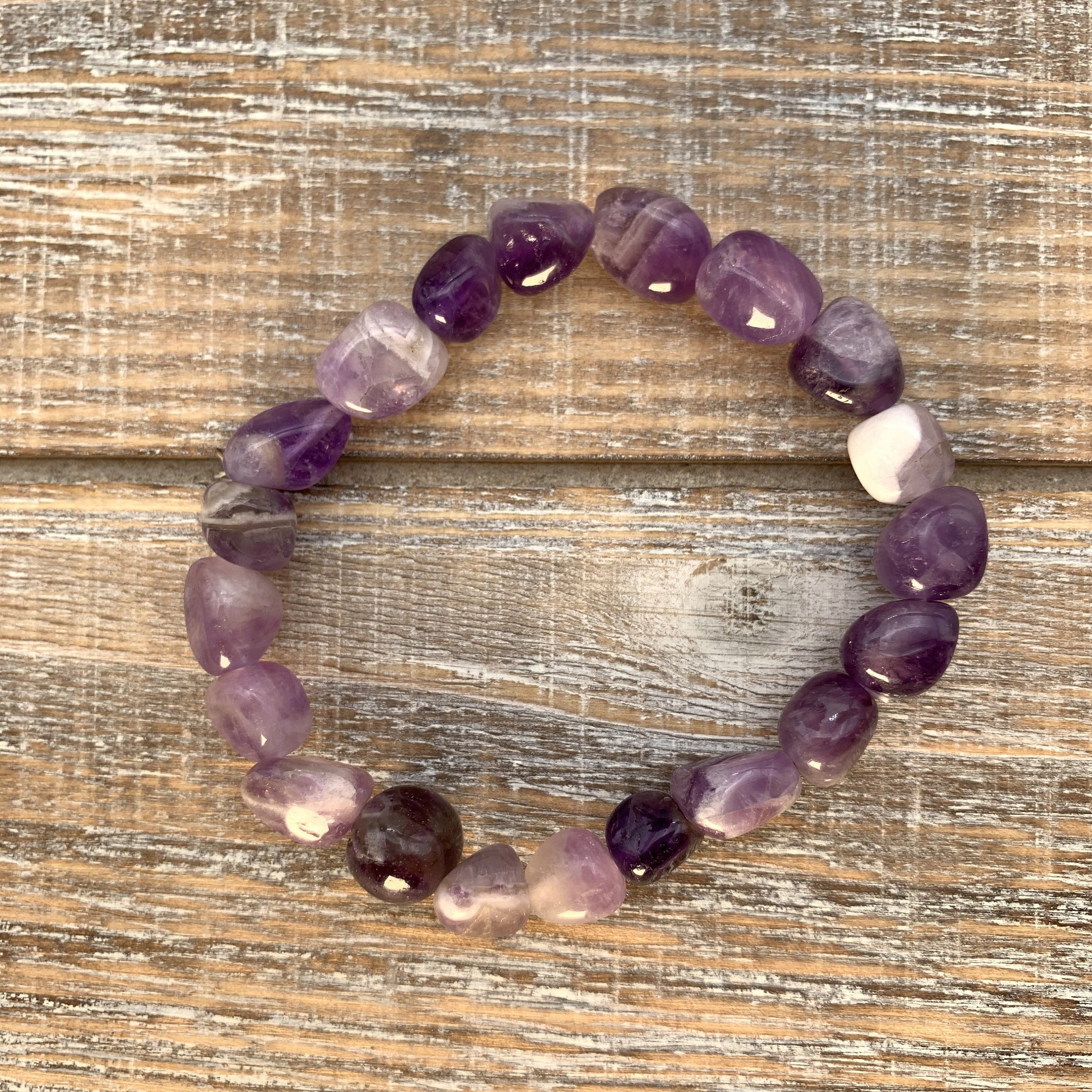 Amethyst Chakra Bracelet - Interiors in Balance
