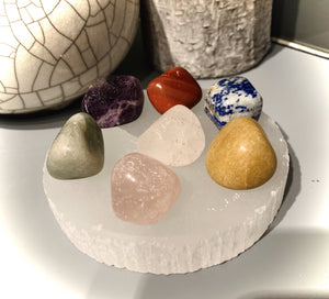 Chakra Healing Crystals & Polished Stones - Interiors in Balance