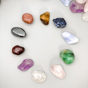 Chakra Crystals for doTERRA Essential Oil Blends - Interiors in Balance