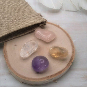 Relaxation & Inspiration Crystal Set (4 stones) - Interiors in Balance