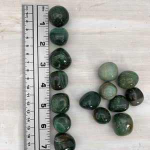 Jade Polished Tumbled Stone (1 Per Order) - Interiors in Balance