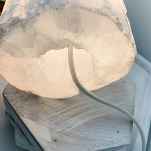 Selenite Relaxing Lamp Tower - Interiors in Balance