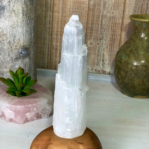 Moroccan Selenite Tower - Interiors in Balance