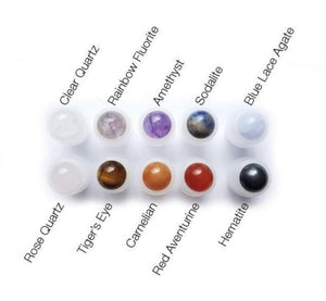 Chakra Crystals for doTERRA Essential Oil Blends - Interiors in Balance