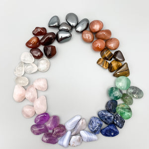 Chakra Crystals for doTERRA Essential Oil Blends - Interiors in Balance
