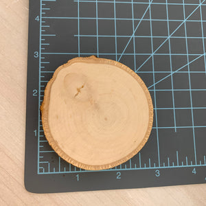 Wooden Tree Round, Disk Coaster - Interiors in Balance