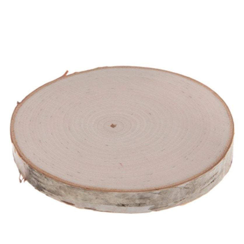 White Birch Tree Round Crystal Coaster - Interiors in Balance